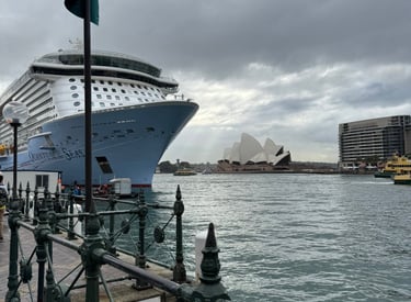 Royal Caribbean Quantum of the Seas in Sydney