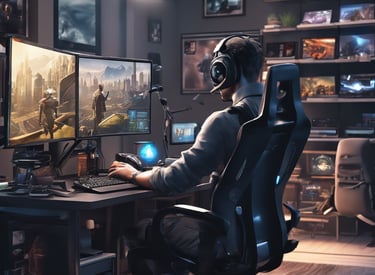 Playing an apocalyptic video game