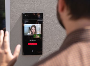a man is taking a selfie with his phone