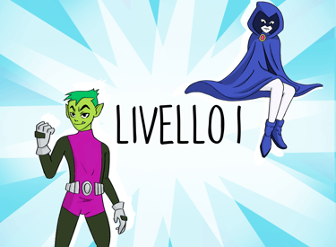 a cartoon character with a livellot and a live - action pose