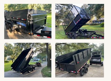 Dumpster Trailer Rental and junk removal