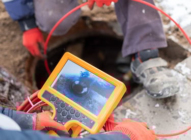 Video Camera Plumbing Inspection 