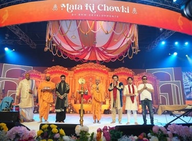 Mata Ki Chowki event held in Dubai