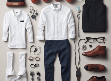 A sleek, modern office interior showcasing a collaboration space.