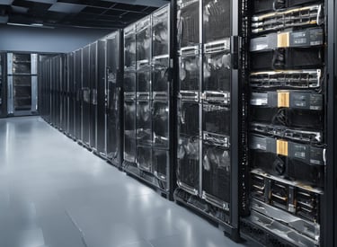 a large body of water surrounded by mountains