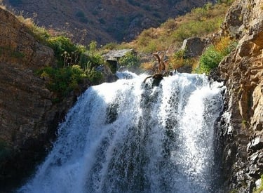 Водопад Испай Ташкент Узбекистан