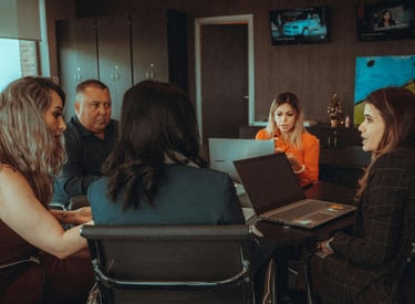 People talking