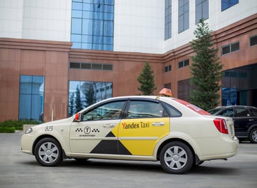 Yandex Taxi, Tashkent, Uzbekistan