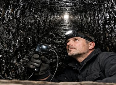 Diagnostic de bistre dans une cheminée par un ramoneur professionnel à Nantes (44)