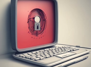 Support technician assisting a client remotely via video call.