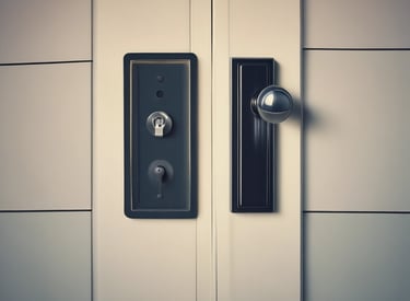 A team of IT professionals collaborating over network diagrams in a modern office.