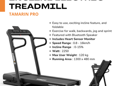 Tamarin Pro Treadmill