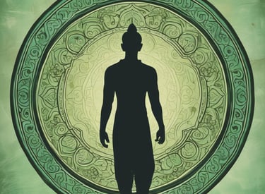 A tense moment between characters in a hidden cavern from episode four.