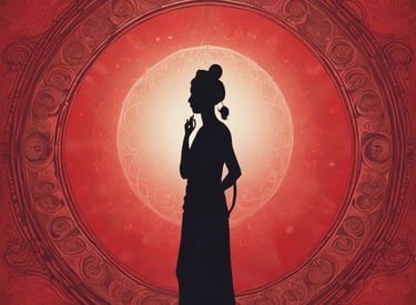 A dramatic scene from the first episode showing the main characters exploring an underground cavern.