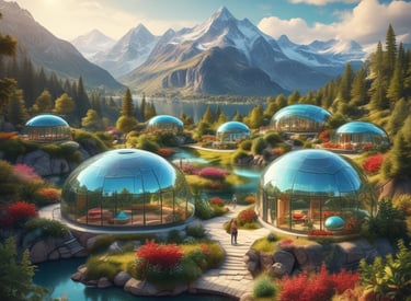 A dramatic scene from the first episode showing the main characters exploring an underground cavern.