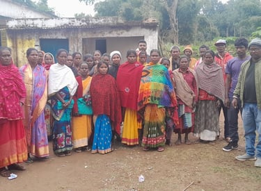 Members of Disum Collective after a meeting