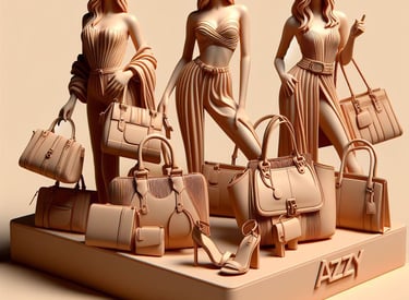 Ladies holdingAzzy handbags