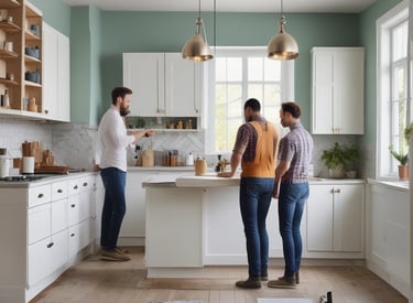 closeup photo of yellow and black handheld tool near white plastic locks