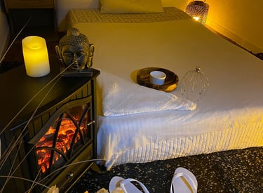 Salas de atendimento individualizado, aconchegantes e climatizado.