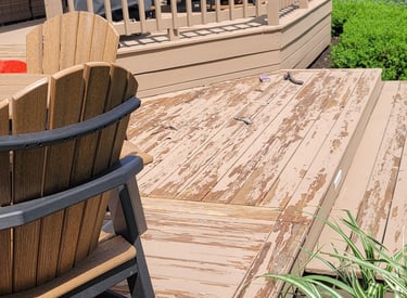 American Painting Specialist Fort Wayne, Indiana. Deck Cleaning and Refinishing.