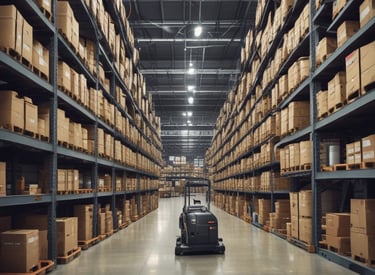 A visual representation of an inventory management dashboard.