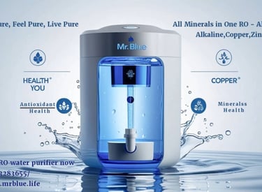a water purifier with a water bottle