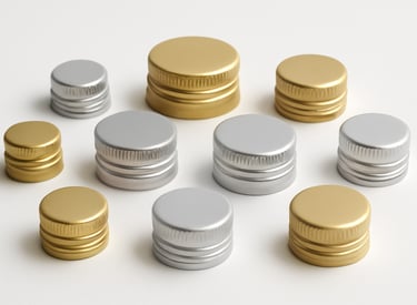 Custom size ROPP caps