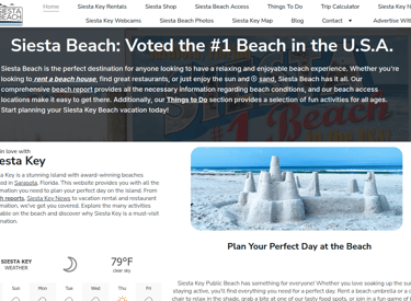 siesta key information website