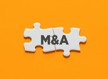 Puzzle Piece labelled "M & A"