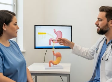 Doctor talk to patient
