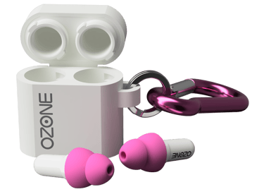 Lite Earplugs with Case - Pink