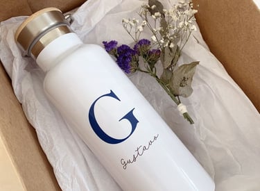 Plexi Print White Costume Water Tumbler