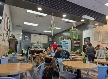 Cafe dinning area