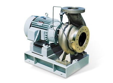 a pump with a pump on top of it