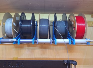 spoolholder with filament