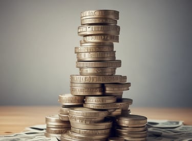 A smartphone displaying the 'Copilot' application screen, featuring a colorful logo and tagline 'Everyday AI companion'. The background consists of blurred images of digital applications such as Google Flights, Hotels, and Maps, suggesting various functionalities.