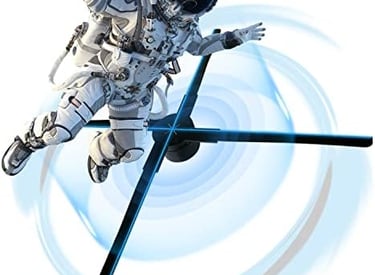 3D Hologram Fan Display Stunning Holographic Projection