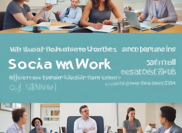 A group of students discussing in a classroom with charts on the wall.