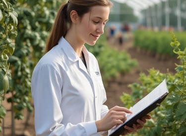 A group of students discussing in a classroom with charts on the wall.