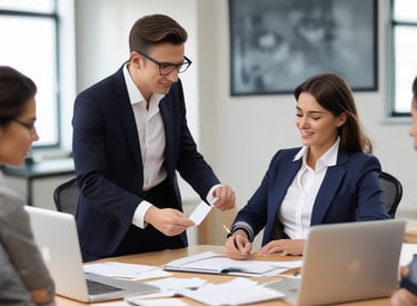 A student reading a book in a cozy library setting.