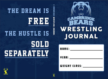Custom Team Journal in Blue
