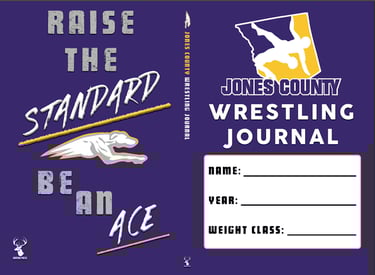 Custom Team Journal in Purple