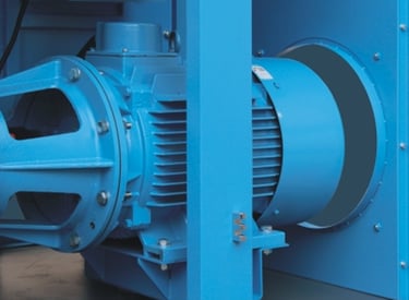 Permanent magnet motor used in Wemano screw air compressor