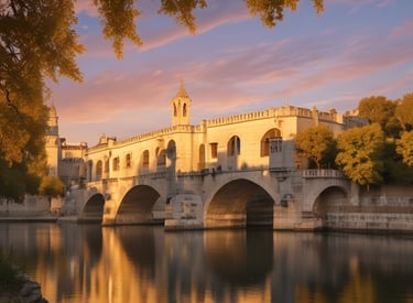 Avignon, chargée d'histoire, est un haut lieu apprécié pour les mariages en Provence
