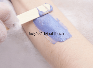 a person is wax in arms