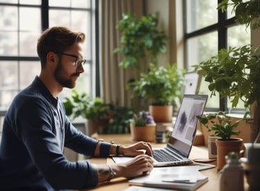three men sitting while using laptops and watching man beside whiteboard