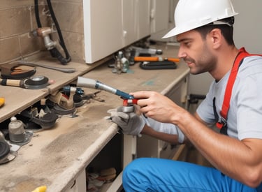 A vibrant restaurant interior with unique design elements.
