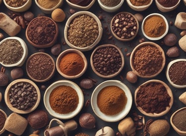 A range of beverage premix powders displayed in attractive containers by Patkar Exim.