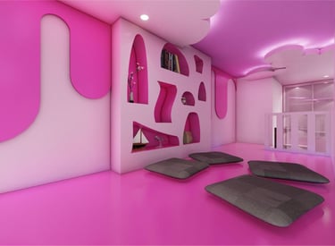 Desain interior modern minimalis oleh Oemah