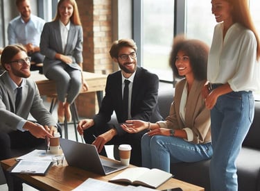 people in a business meeting consultancy